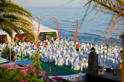  Réception avec vue imprenable sur la mer lors de votre convention sur les côtes andalouses (Hôtel Concorde***** Don Carlos Marbella)